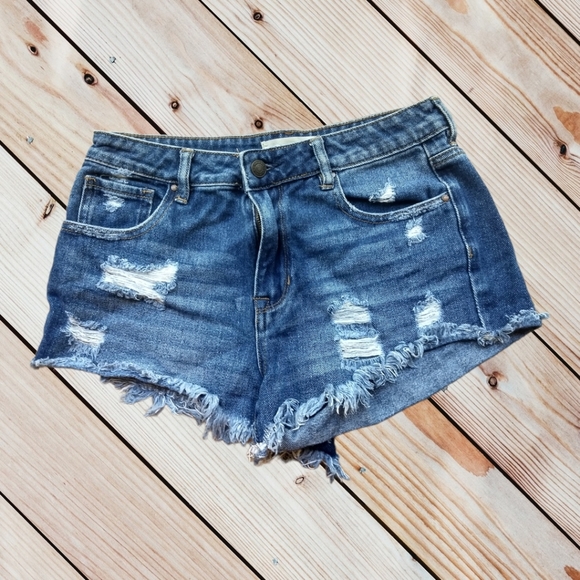 PacSun Pants - Pacsun blue denim shorts size 27